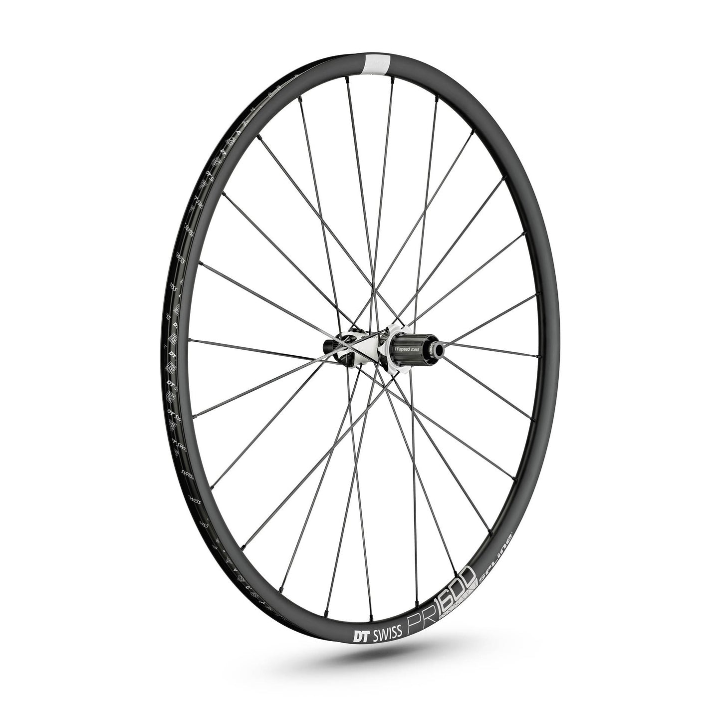 DT SWISS PR 1600 SPLINE 23 DISC ruota posteriore Tubeless Ready (Center Lock)