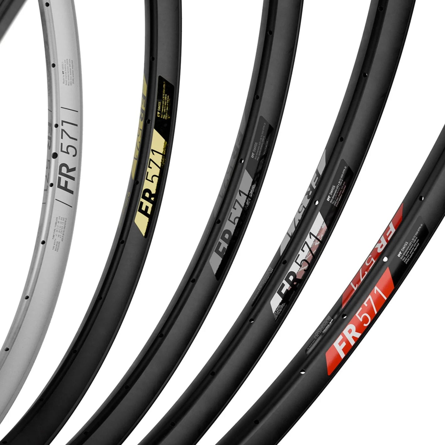 DT SWISS FR 571 27,5'' 30 mm Cerchio Nero