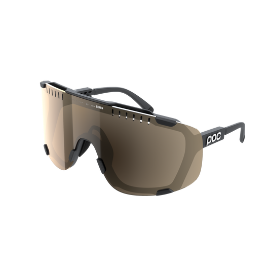 POC DEVOUR WF + Occhiali Black/Clarity Trail/Partly Sunny Silver