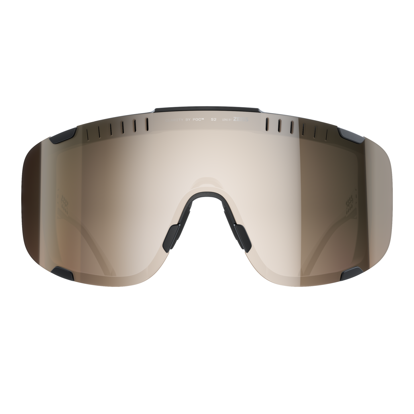POC DEVOUR WF + Occhiali Black/Clarity Trail/Partly Sunny Silver