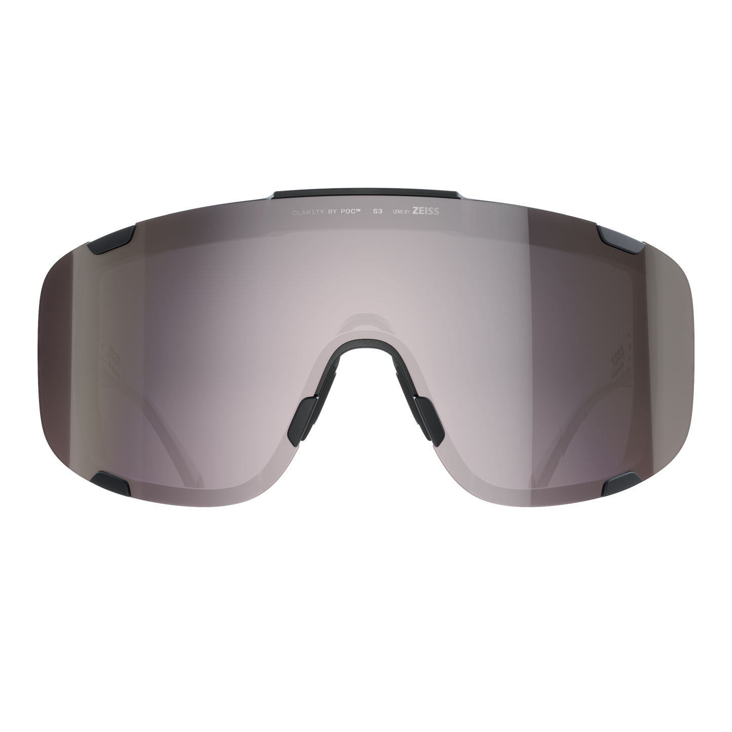 POC DEVOUR WF + Occhiali Nero/Clarity Road/Argento solare