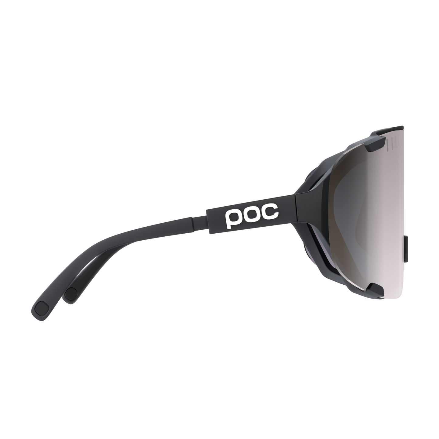 POC DEVOUR WF + Occhiali Nero/Clarity Road/Argento solare