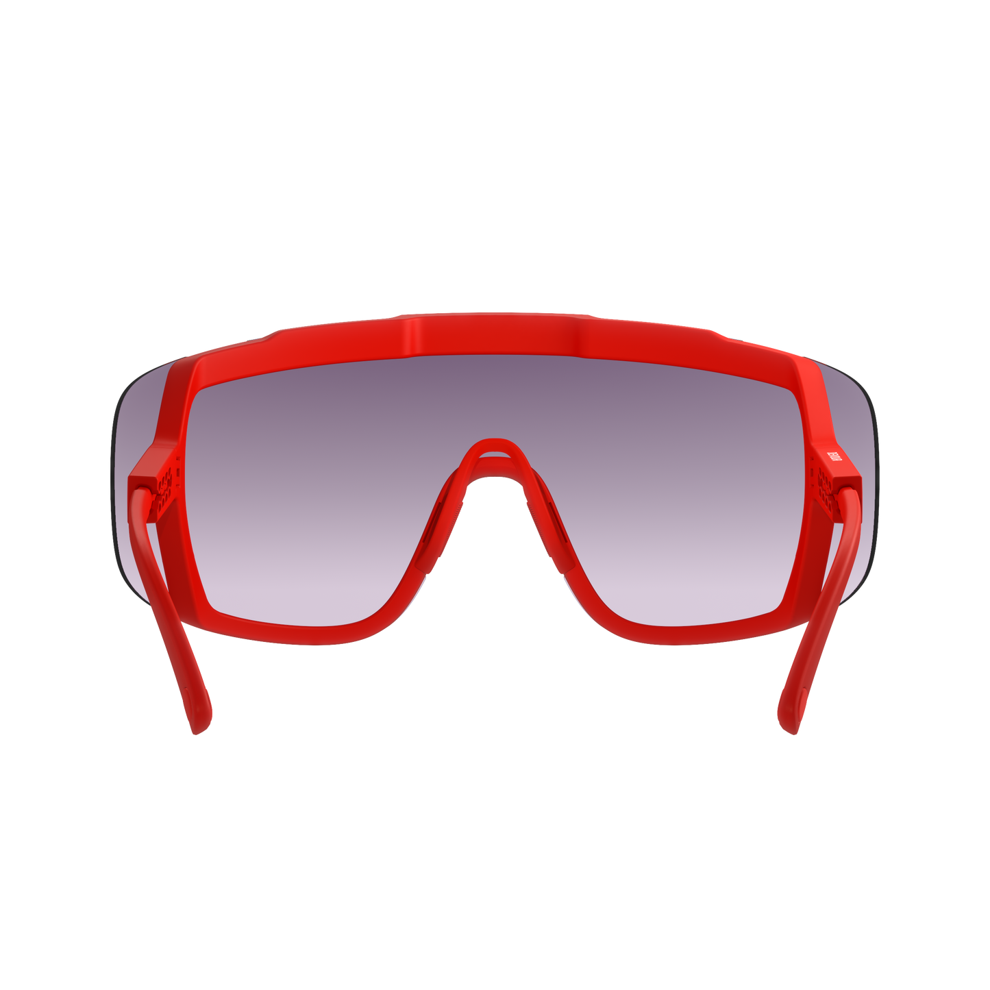 POC DEVOUR WF + Occhiali Red/Clarity Road/Partly Sunny Gold