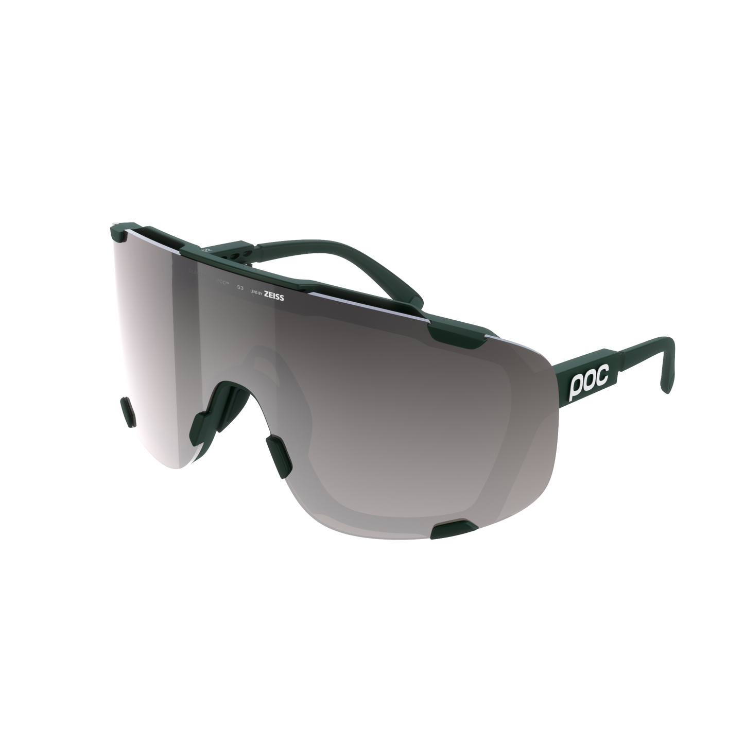 POC DEVOUR WF + Occhiali Khaki/Clarity Road/Argento solare