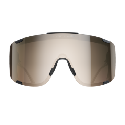 Occhiali POC DEVOUR ULTRA + Nero Lente Clarity Trail Partly Sunny Silver