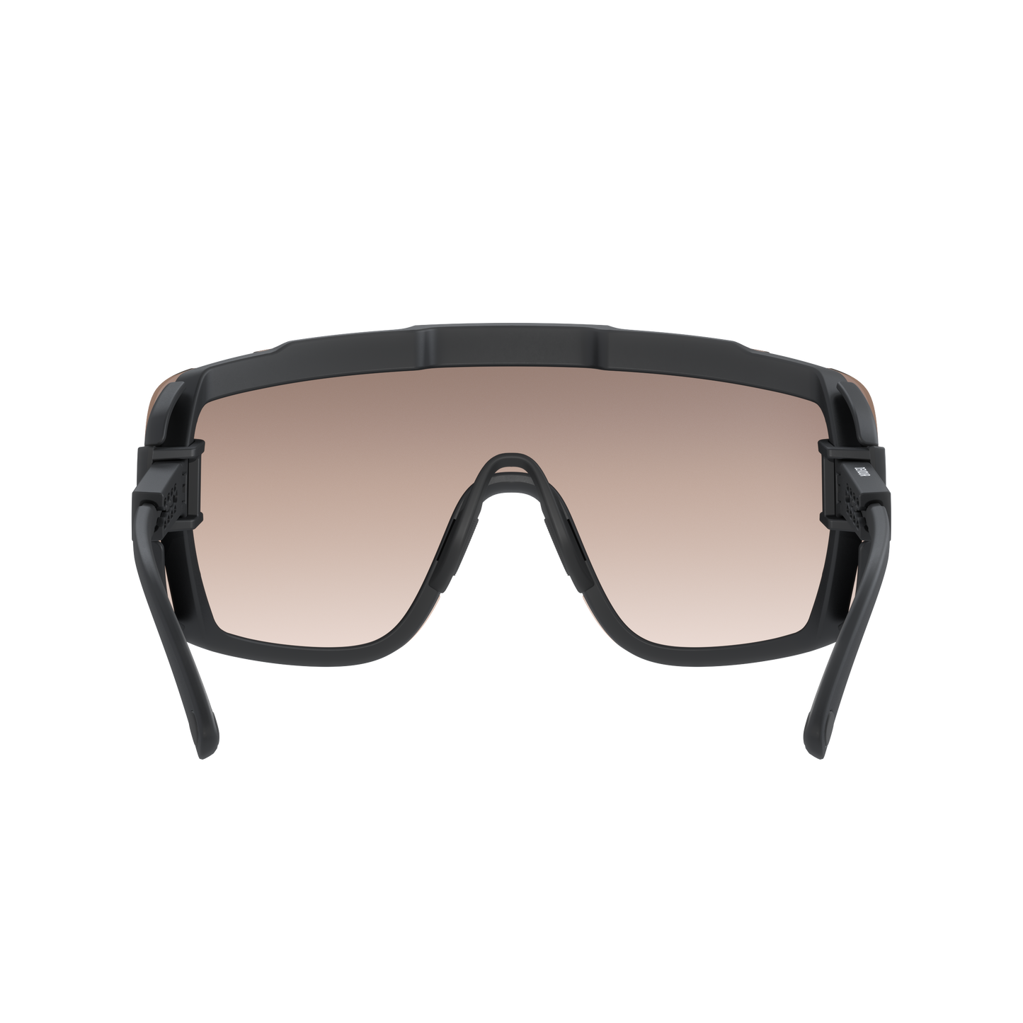 POC DEVOUR ULTRA + Occhiali Black Clarity Trail Lente argento parzialmente soleggiata