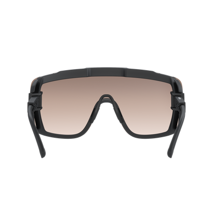 Occhiali POC DEVOUR ULTRA + Nero Lente Clarity Trail Partly Sunny Silver