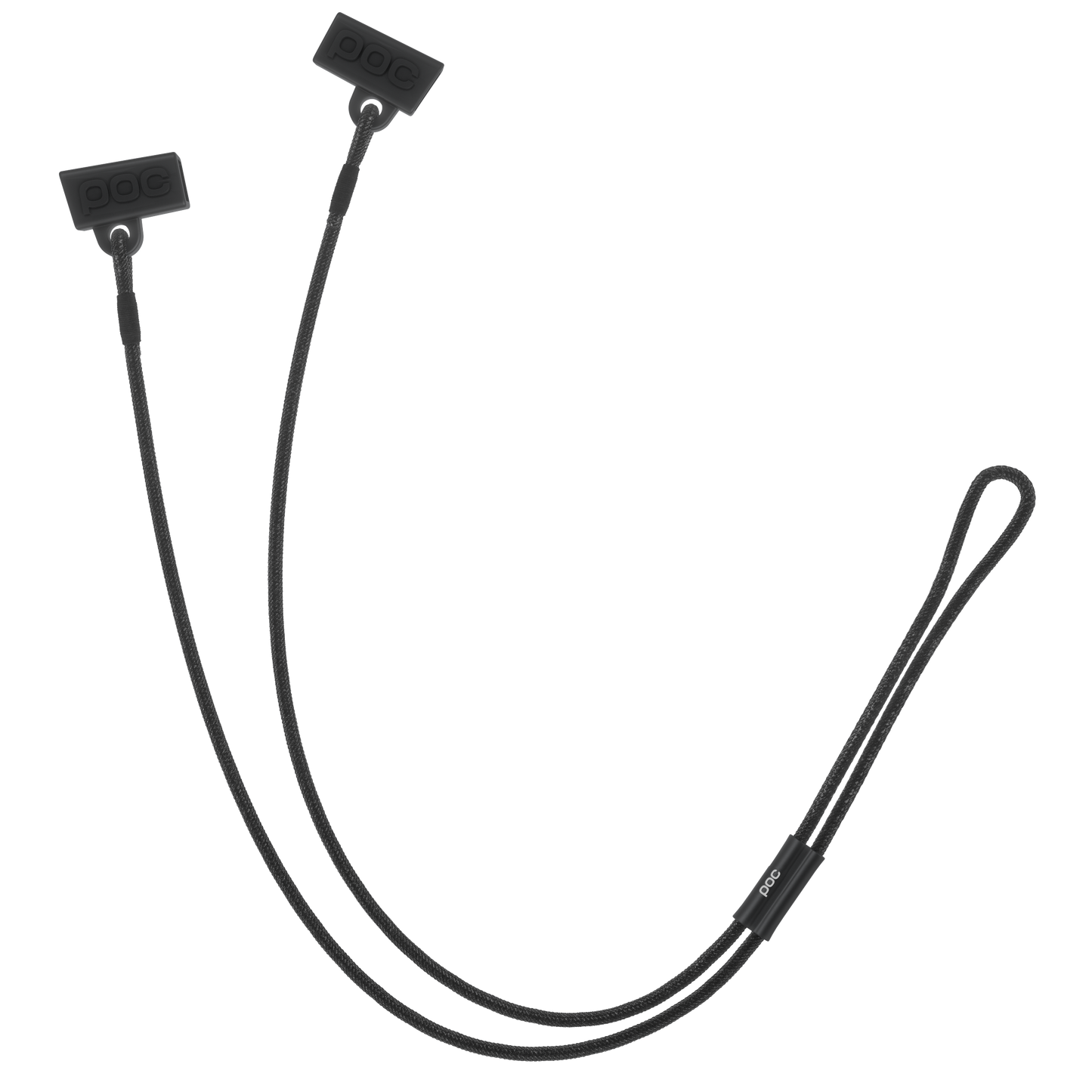 POC DEVOUR ULTRA + Occhiali Black Clarity Trail Lente argento parzialmente soleggiata