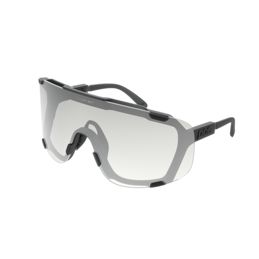 POC DEVOUR WF Occhiali fotocromatici nero traslucido/caratteristiche fotocromatiche/grigio cangiante