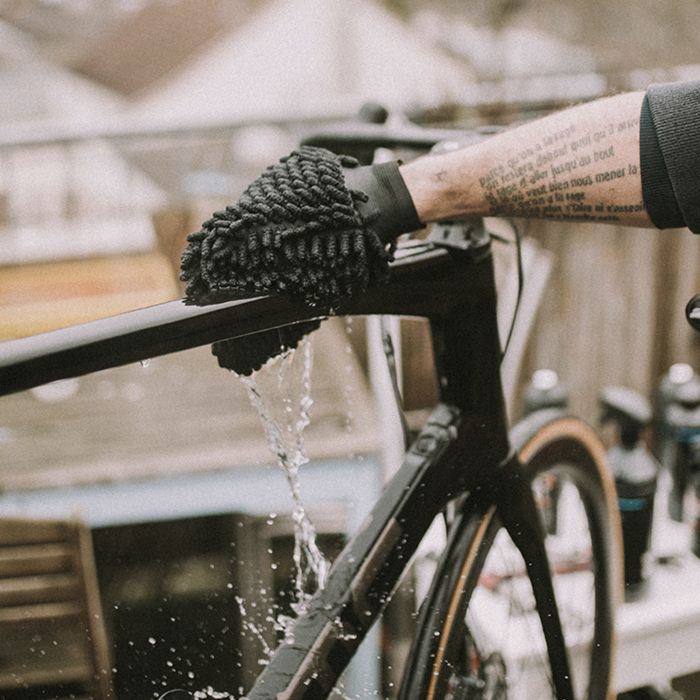 Guanto per la pulizia della bicicletta DYNAMIC Guanto in microfibra