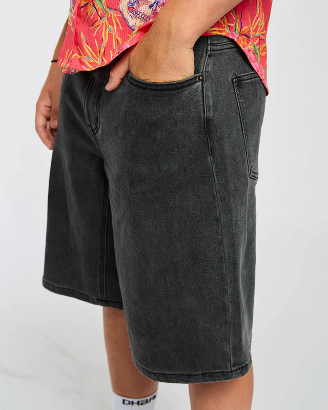 DHARCO JORT UNISEX COASTAL WASH Pantaloncini neri