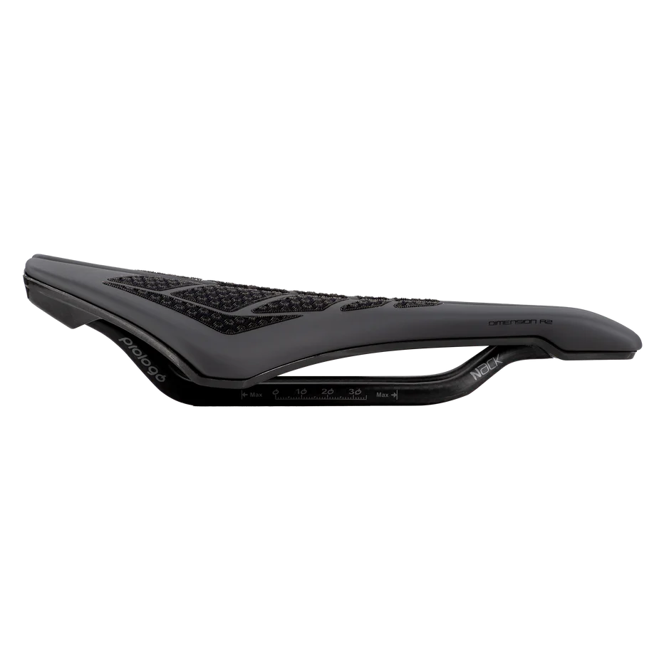 PROLOGO DIMENSION R2 CPC 143 mm Sella con binari neri Nero