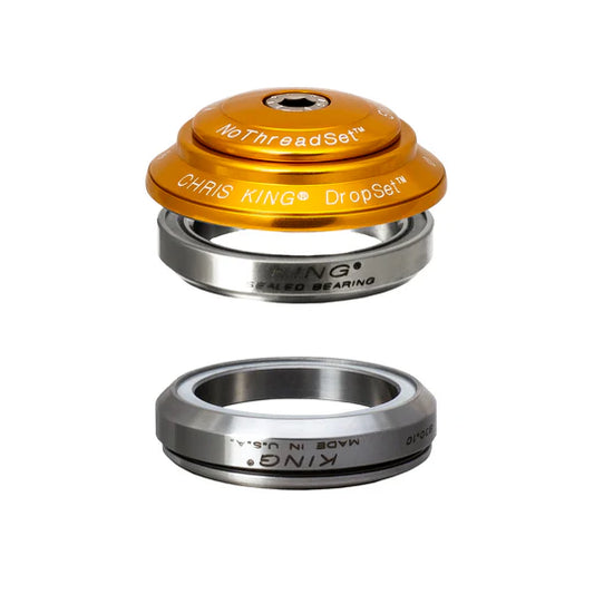 Serie Sterzo Integrata CHRIS KING DROPSET 4 1"1/8 IS42 45° Oro