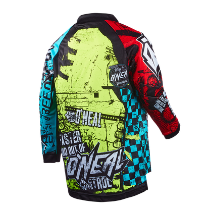 Maglia O'NEAL ELEMENT WILD Junior Maniche Lunghe Multi