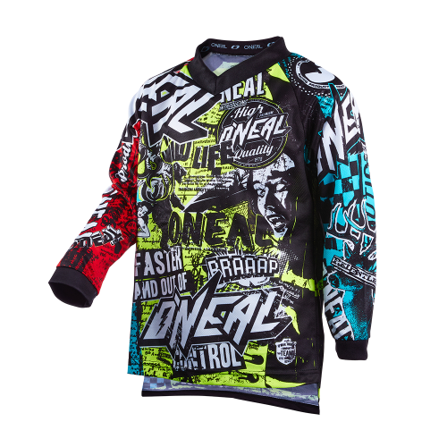O'NEAL ELEMENT WILD Junior Maglia a maniche lunghe Multi