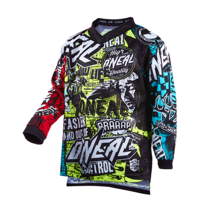 Maglia O'NEAL ELEMENT WILD Junior Maniche Lunghe Multi