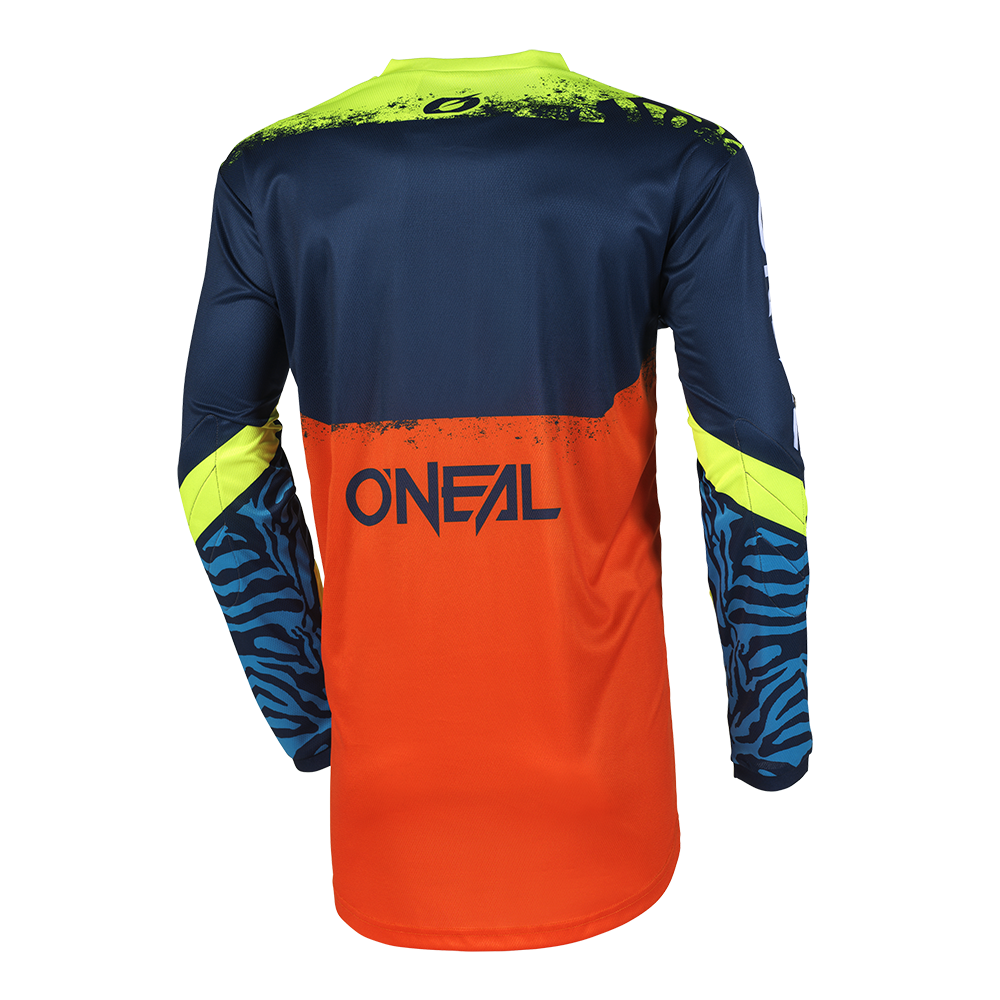 O'NEAL ELEMENT SHOCKER Junior Maglia a maniche lunghe Blu/Arancione