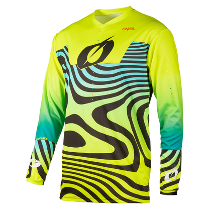 Maglia O'NEAL ELEMENT NOVA Junior Maniche Lunghe Giallo Fluo