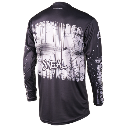 Maglia O'NEAL ELEMENT RANCID Maniche Lunghe Junior Nero/Grigio