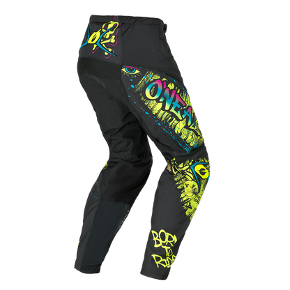 Pantalone O'NEAL ELEMENT RANCID Junior Nero/Giallo