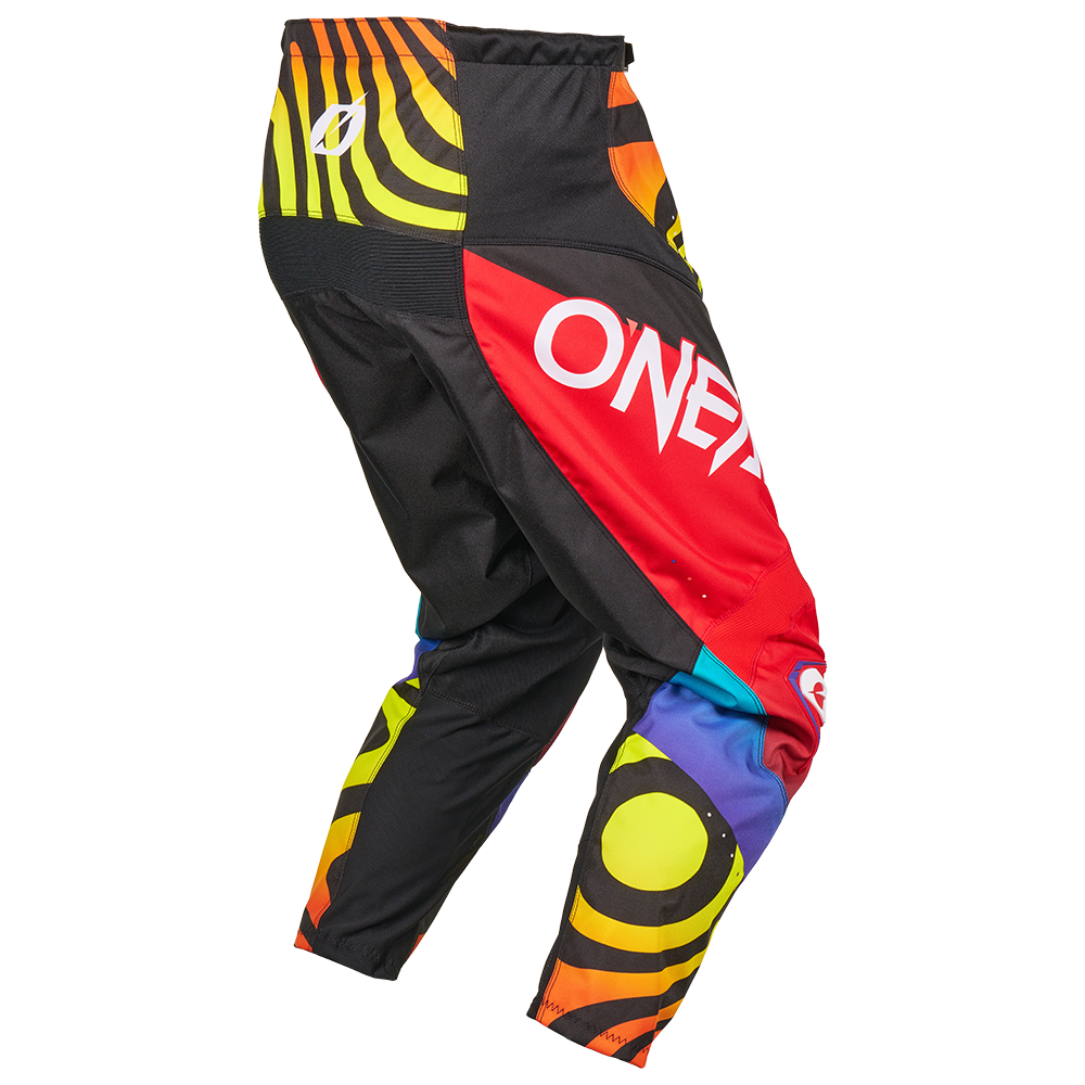 Pantaloni O'NEAL ELEMENT NOVA V.27 Junior rossi - vista posteriore