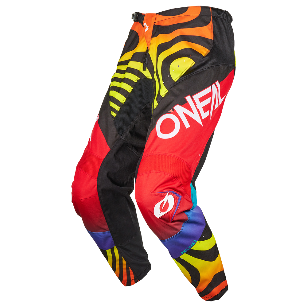 Pantaloni O'NEAL ELEMENT NOVA V.27 Junior rossi - vista frontale