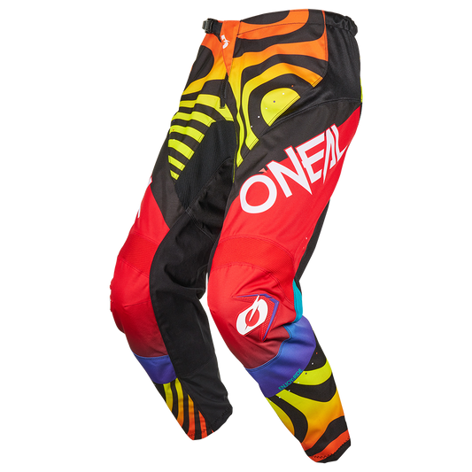 Pantaloni O'NEAL ELEMENT NOVA V.27 Junior rossi - vista frontale