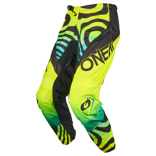 Pantaloni O'NEAL ELEMENT NOVA Junior giallo fluo - vista frontale