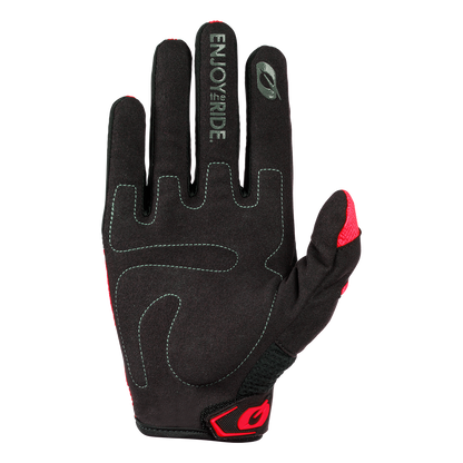 Guanti O'NEAL ELEMENT RACEWEAR Nero/Rosso