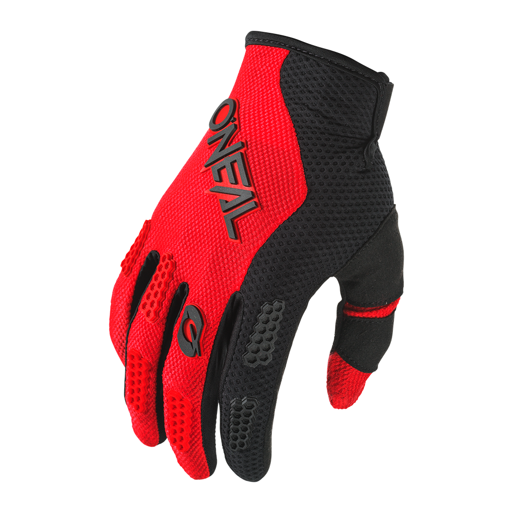 Guanti O'NEAL ELEMENT RACEWEAR Nero/Rosso