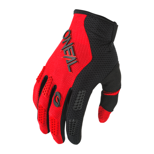 Guanti O'NEAL ELEMENT RACEWEAR Nero/Rosso