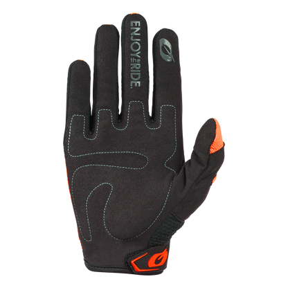 Guanti O'NEAL ELEMENT RACEWEAR Junior Nero/Arancione