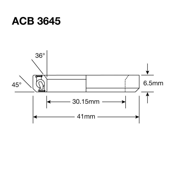 ENDURO BEARINGS 440c Cuffia in acciaio inox - 30,2x41x6,5 (36x45°) ACB