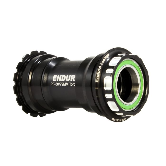 ENDURO BEARINGS TorqTite BBright Movimento centrale 24 mm Asse Acciaio inox Nero