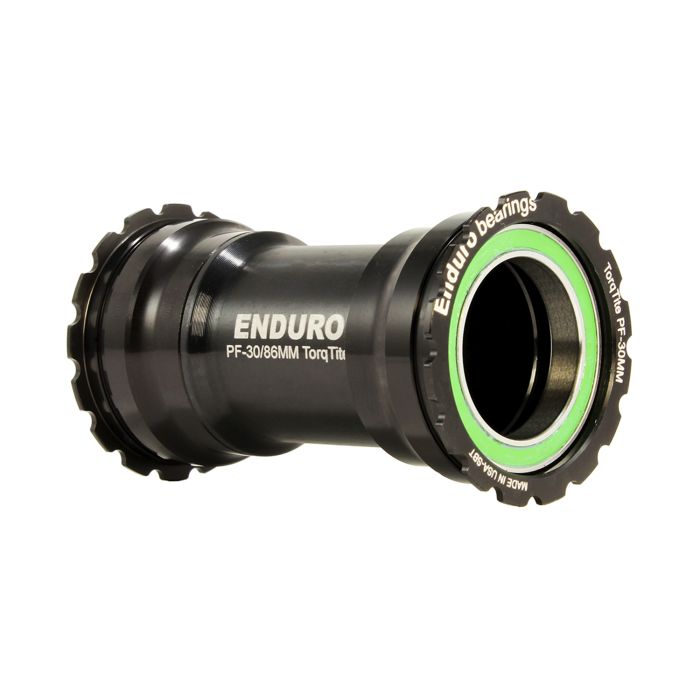 ENDURO BEARINGS TorqTite BB386 Movimento centrale asse 30 mm Acciaio inox nero