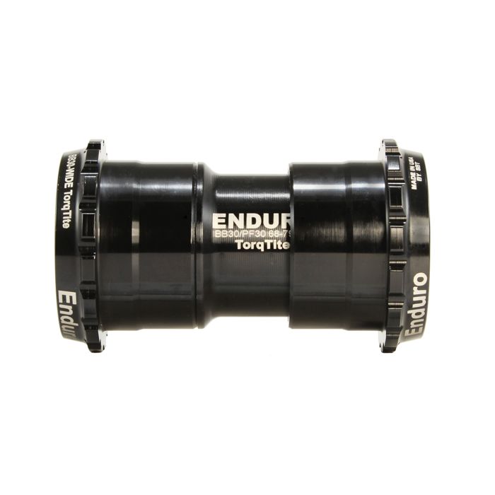 ENDURO BEARINGS Movimento centrale TorqTite PF30 perno da 30 mm Cuscinetti in acciaio inox Nero