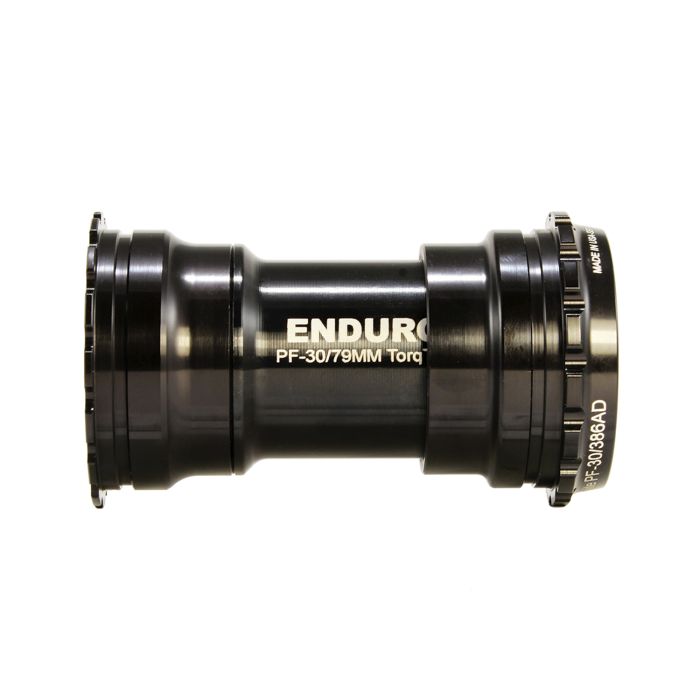 ENDURO BEARINGS TorqTite BBright Movimento centrale asse 30 mm Acciaio inox Nero