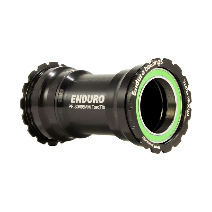 ENDURO BEARINGS TorqTite BB386 Movimento centrale con asse da 30 mm - XD-15 Pro - Nero
