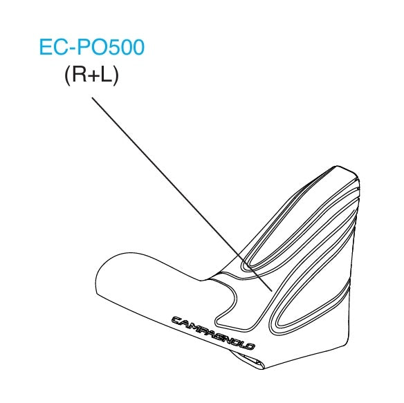 Coperture CAMPAGNOLO POTENZA 2017 CENTAUR 2018 POWER-SHIFT 11V NERO