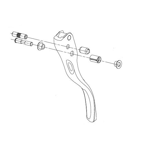 CAMPAGNOLO CHORUS 12V 2020 LEVA FRENO SINISTRA