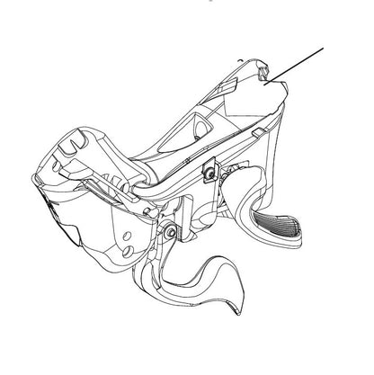 Corpo Leva Sinistra CAMPAGNOLO EKAR 13V Freno a Disco