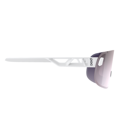 Occhiali POC ELICIT + Bianco Lente Clarity Road Sunny Silver