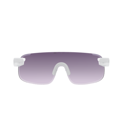 Occhiali POC ELICIT + Bianco Lente Clarity Road Sunny Silver
