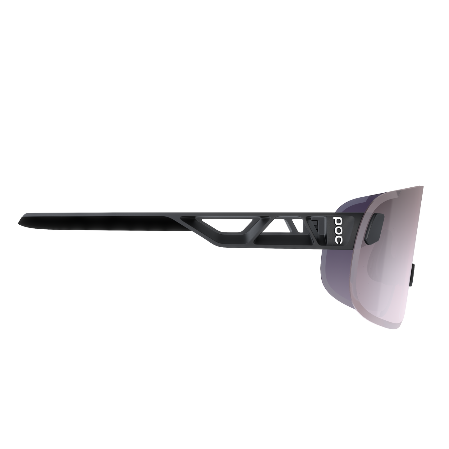 POC ELICIT Occhiali Black Clarity Road Sunny Silver Lens