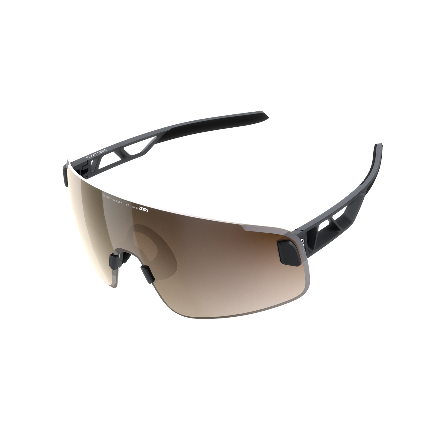 Occhiali POC ELICIT TORIC + Lente nera Clarity Trail parzialmente soleggiata argento