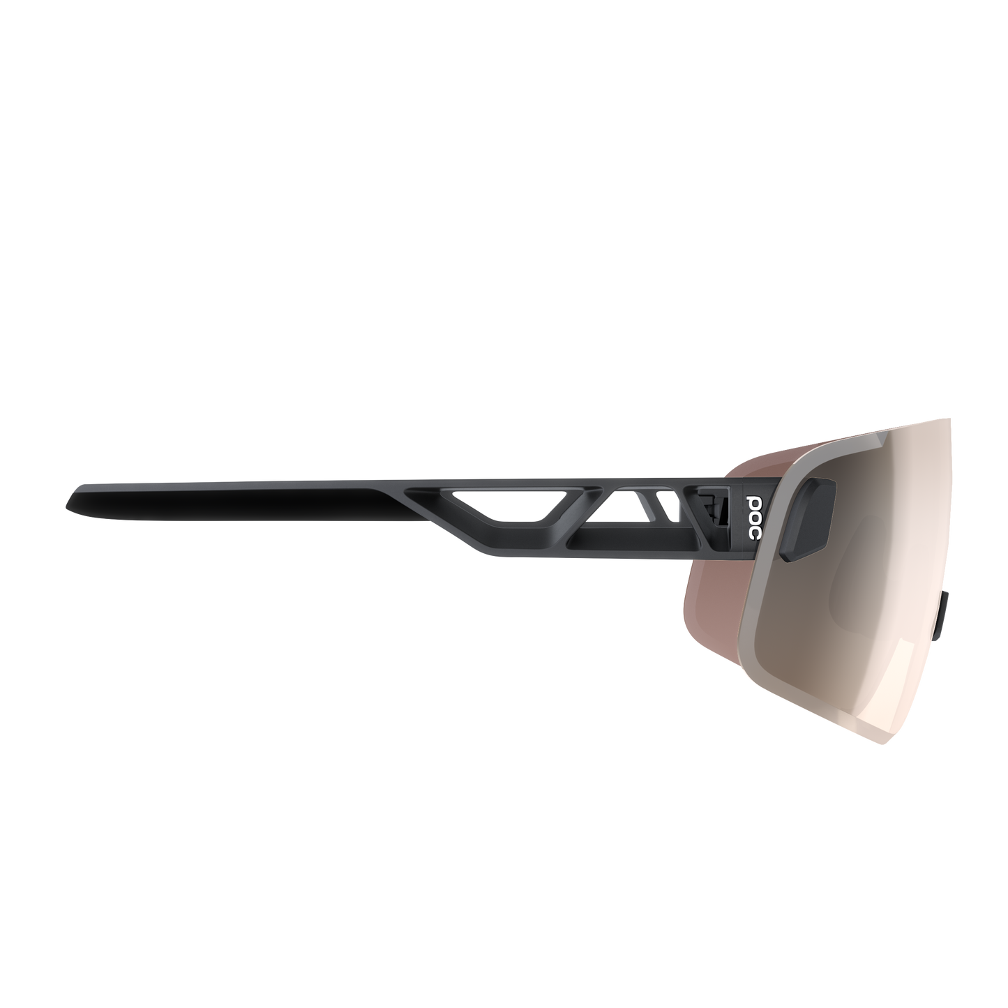 Occhiali POC ELICIT TORIC + Lente nera Clarity Trail parzialmente soleggiata argento