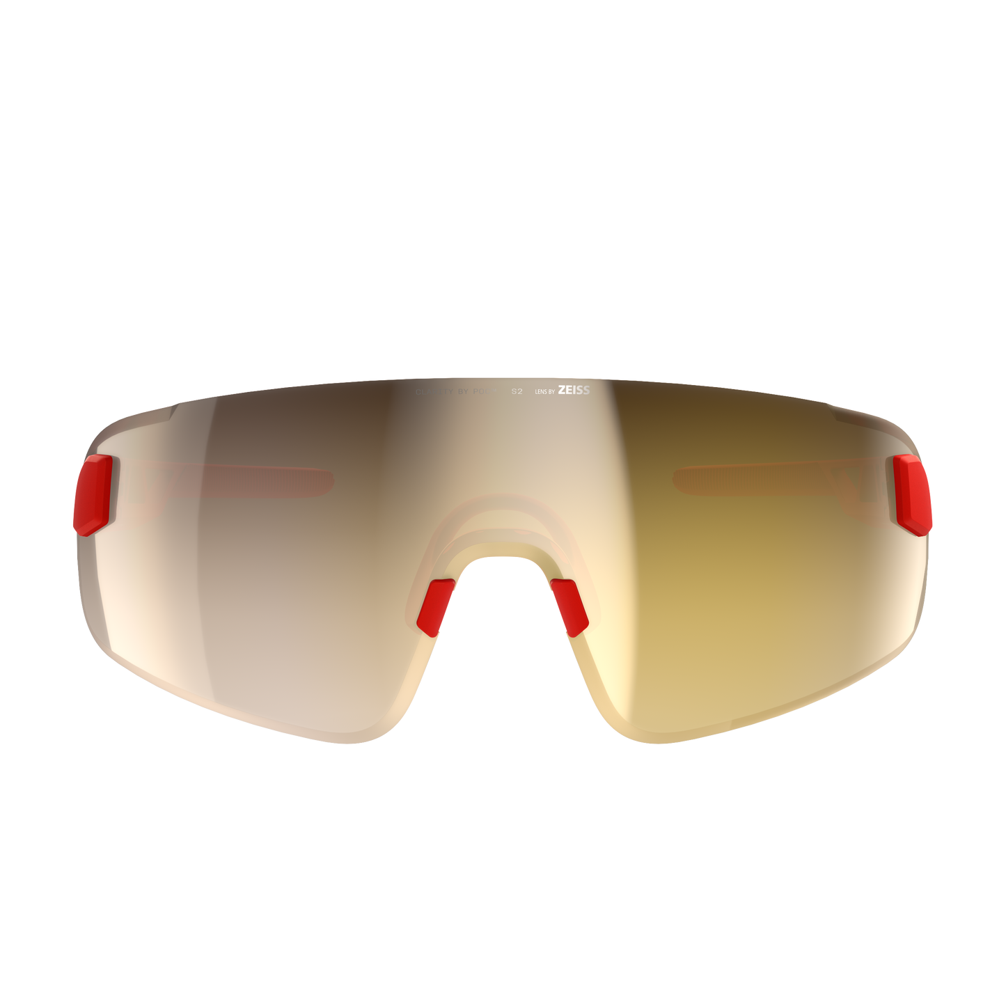 POC ELICIT TORIC Occhiali Red Clarity Road Lente oro parzialmente soleggiata