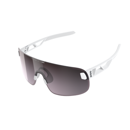 Occhiali POC ELICIT + Bianco Lente Clarity Road Sunny Silver