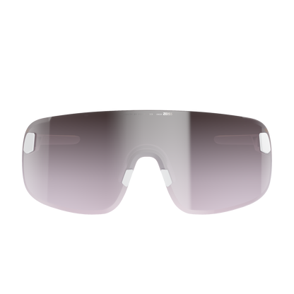 Occhiali POC ELICIT + Bianco Lente Clarity Road Sunny Silver