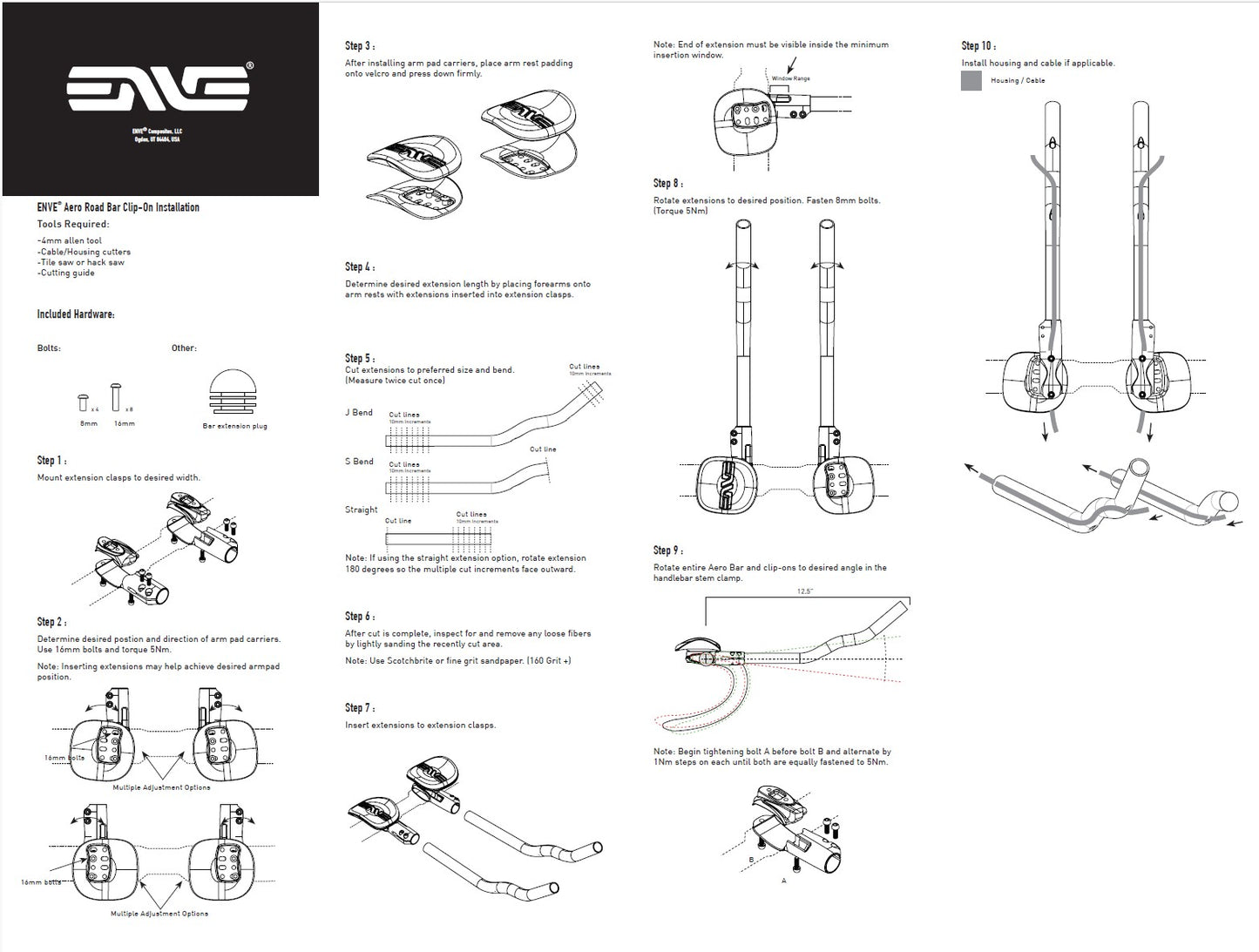 ENVE SES Aero prolunga con clip